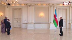Президент Ильхам Алиев принял верительные грамоты новоназначенного посла Молдовы в Азербайджане