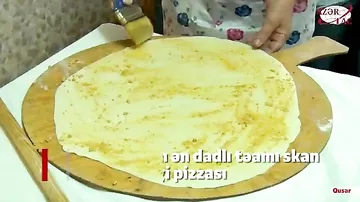 Qusar mətbəxinin ən dadlı təamı skan və ya məşhur ləzgi pizzası