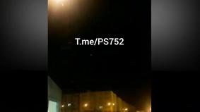 Опубликовано видео ракетного удара по украинскому самолету в Иране