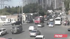 В Баку «КАМАЗ» задавил пешехода