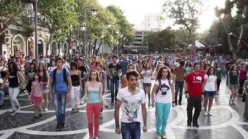 DRILL Flashmob in Baku | Flashmob Azerbaijan