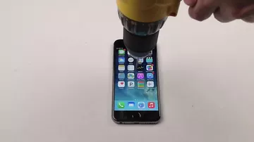 What Happens If You Drill an iPhone 6?