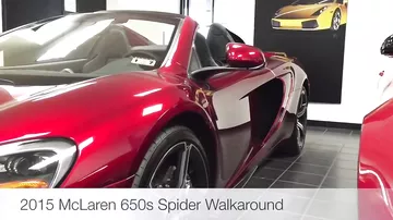 2015 McLaren 650S Spider Review / Walk Around