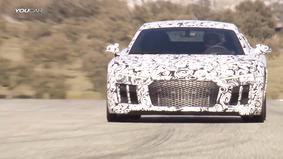 2016 Audi R8 Proto - Full Throttle on Racetrack
