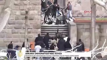 Ankara Üniversitesi'nde kavga