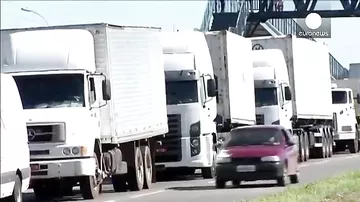 Забастовка водителей грузовиков парализовала дороги Бразилии
