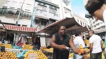 İsa heykəlinə ruferlər dırmaşdı