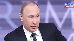 Путин начал задорно