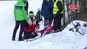 Канадская биатлонистка Меган Тенди потеряла сознание во время гонки