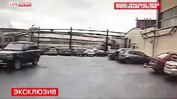 Опубликовано видео момента взрыва газа на заводе в Санкт-Петербурге