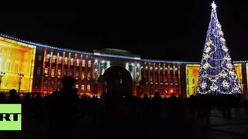 В Петербурге стартовало световое шоу