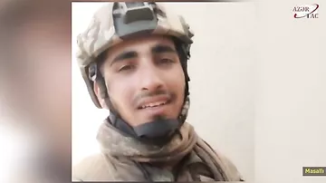 Şuşanın azad olunması əməliyyatında qəhrəmanlığı ilə seçilən cəsur kəşfiyyatçı