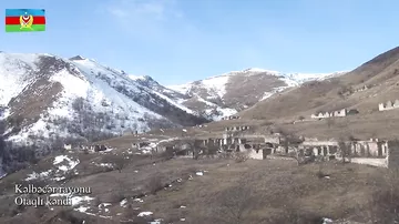 Kəlbəcər rayonunun Otaqlı kəndindən videogörüntülər