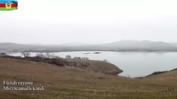 Füzuli rayonunun Mirzəcamallı kəndindən videogörüntülər