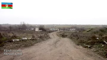Füzuli rayonunun Merdinli kəndindən videogörüntülər