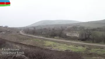 Füzuli rayonunun Qarğabazar kəndindən videogörüntülər