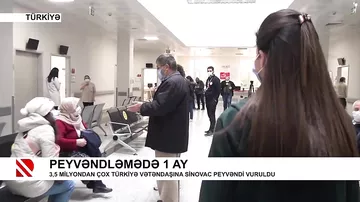 3,5 milyondan çox Türkiyə vətəndaşına “Sinovac” peyvəndi vuruldu