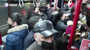 Bakının bitməyən nəqliyyat problemi və ya avtobuslarda koronavirus təhlükəsi