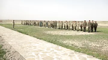 Hərbi qulluqçular arasında 3 min metr məsafəyə hərbiləşdirilmiş kross birinciliyi keçirilib