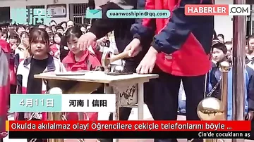 Məktəbdə inanılmaz hadisə: şagirdlər telefonlarını çəkiclə qırdılar