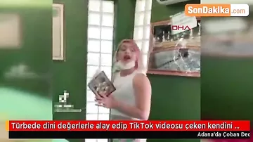 Müqəddəs məkanda "TikTok" videosu çəkən qadın GÖRÜN NƏ ETDİ