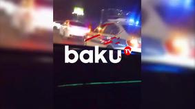 Цепная авария в Баку: столкнулись пять автомобилей