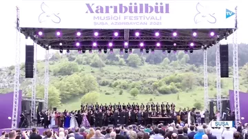 Prezident İlham Əliyev Cıdır düzündə bir daha "Qarabağ Azərbaycandır" dedi