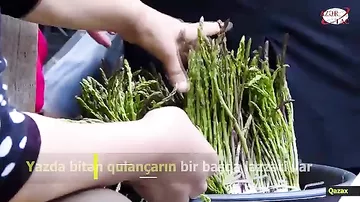 Yazda bitən qulançarın bir başqa ləzzəti var