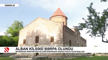 Alban kilsəsi bərpa olundu