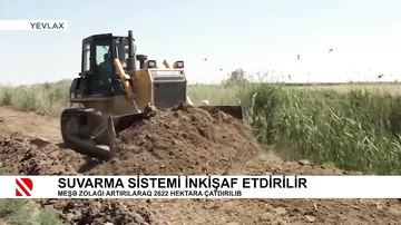 Suvarma sistemi inkişaf etdirilir