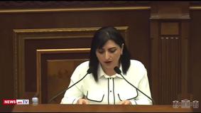 Вице-спикер назвала депутата «идиоткой» прямо во время заседания парламента Армении