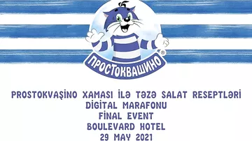 Prostokvaşino xaması ilə Təzə Salat reseptləri Digital Marafonu