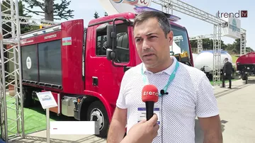 Azərbaycan ilk dəfə yanğınsöndürmə avtomobilinin istehsalına başladı