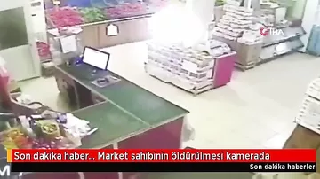 Qarabağlar məhəlləsində marketə silahlı hücum - anbaan