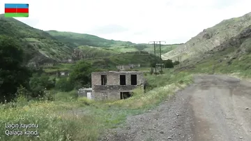 Laçın rayonunun Qalaça kəndindən videogörüntülər