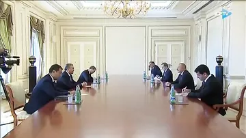 Президент Ильхам Алиев принял заместителя премьер-министра Казахстана