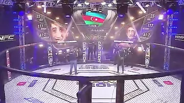 Azərbaycanlı MMA döyüşçüsü ermənini məğlub etdi