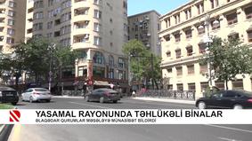 Yasamalda təhlükəli binalar