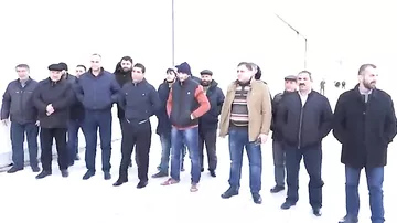 Члены семей пропавших без вести азербайджанских нефтяников приняли участие в поисковой операции
