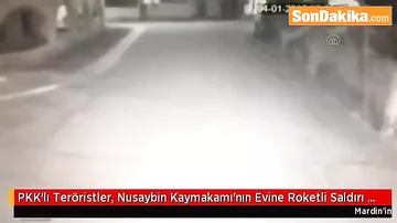 Türkiyədə məmurun evinə raketli hücum
