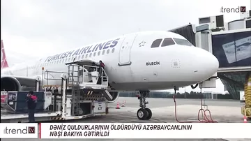 Dəniz quldurlarının öldürdüyü azərbaycanlının nəşi Bakıya gətirildi