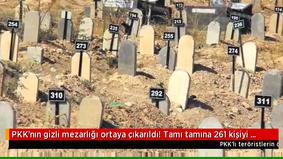 PKK-nın gizli məzarlığı ortaya çıxdı- 300-ə yaxın terrorçu dəfn edilib