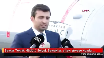 Pilotsuz döyüş təyyarələrimizi qura bilərik" - Selçuk Bayraktardan hər kəsi heyrətə salacaq açıqlama
