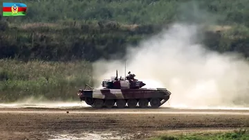 “Tank biatlonu” müsabiqəsinin yarımfinal mərhələsi keçirilir