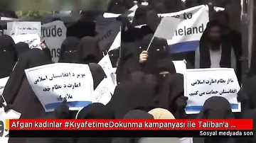 Əfqan qadınlar ayağa qalxdı - #Geyimimə toxunma kampaniyası ilə Talibana cavab verdilər