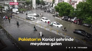 Pakistanda şiddətli yağışlar həyatı iflic etdi