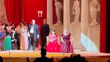 В Баку состоялся показ оперы "Травиата" Джузеппе Верди (2)