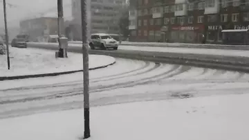 Самая настоящая зима уже наступила в Кемерово