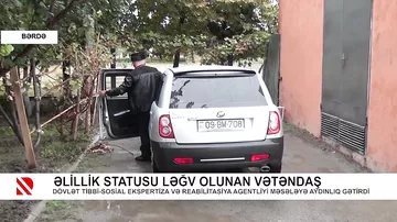 Əlillik statusu ləğv olunan vətəndaş