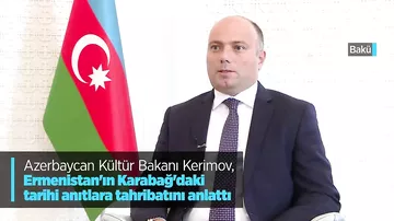 Azərbaycan Respublikasının mədəniyyət naziri Anar Kərimov “Anadolu” Agentliyinə müsahibə verib